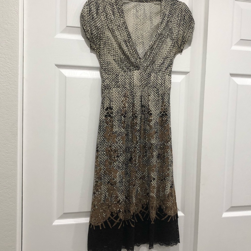 Custom Tahari 100% silk dress